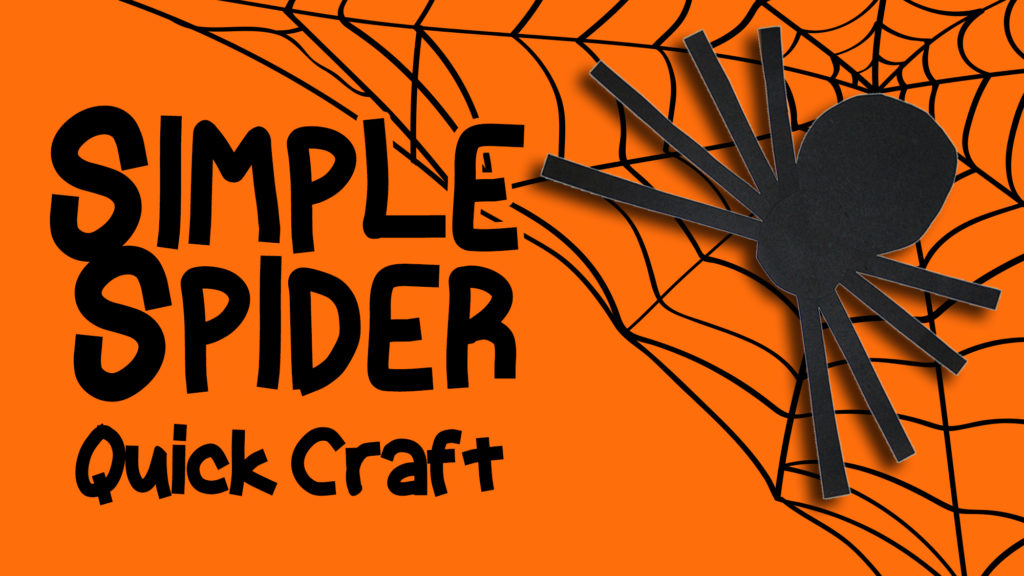 Preschool Craft - Simple Spider
