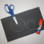 Preschool Craft - Simple Spider - Step One