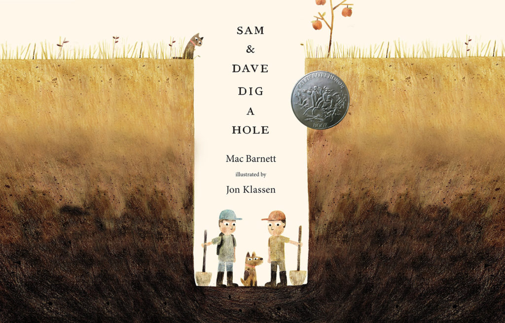 sam and dave dig a hole book